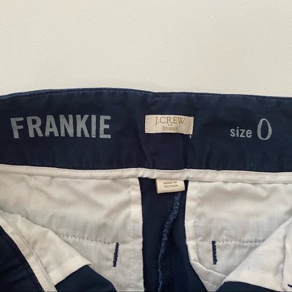 J Crew Frankie Chino Bermuda Shorts in Navy Blue - Picture 5 of 10
